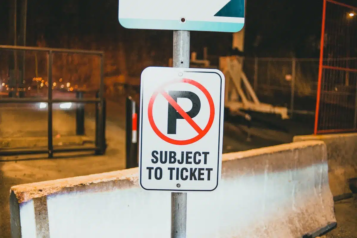 contravention  permis