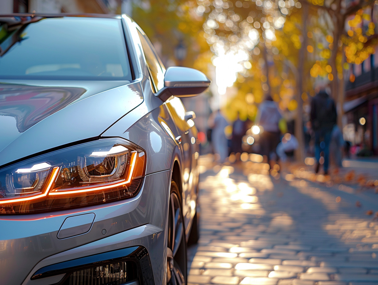 volkswagen golf triangle orange