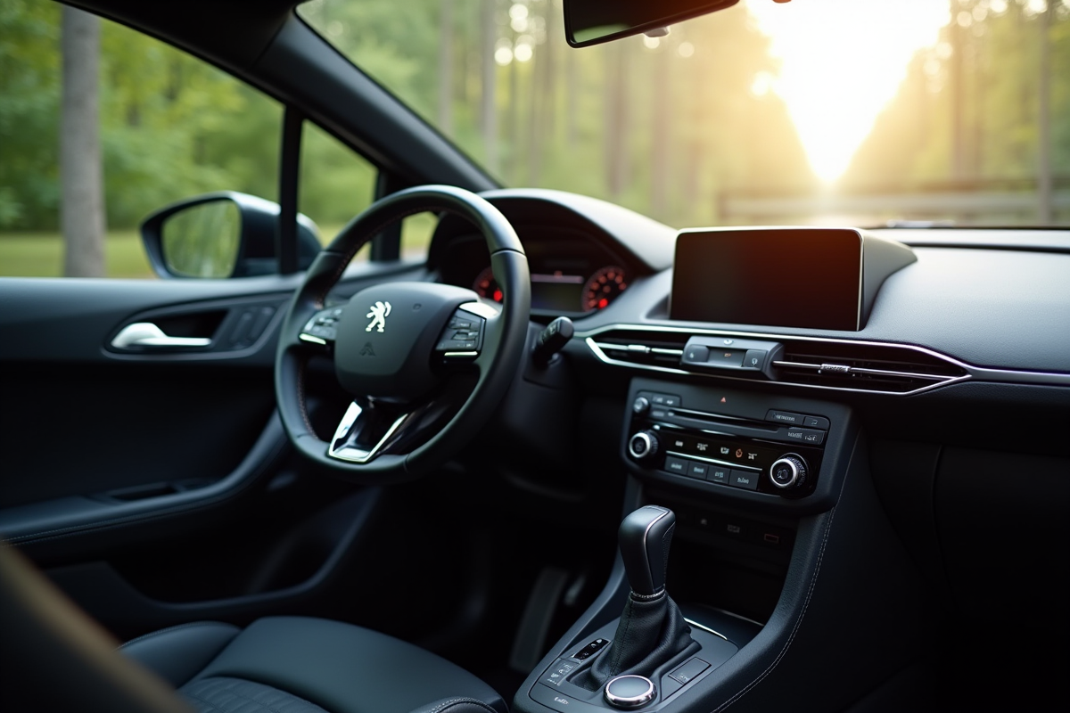 Intérieur du Peugeot 3008 vue du conducteur